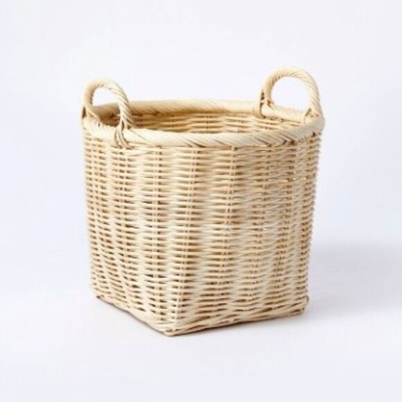 Small Rattan Basket with Handles - Threshold™ designed with Studio McGee - Picture 1 of 1
